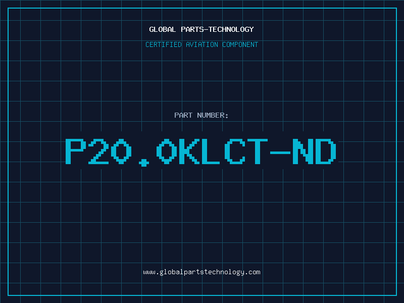 Aviation Part P20.0KLCT-ND
