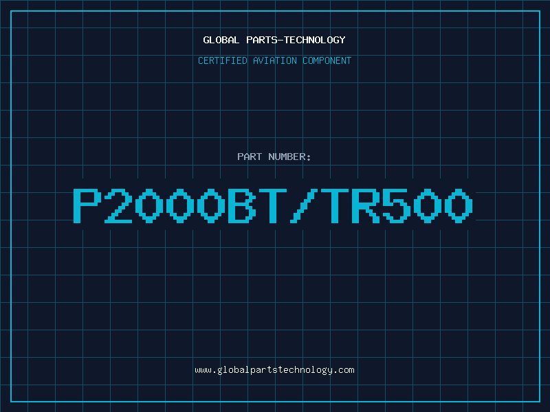 Aviation Part P2000BT/TR500