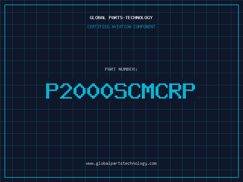 Aviation Part P2000SCMCRP