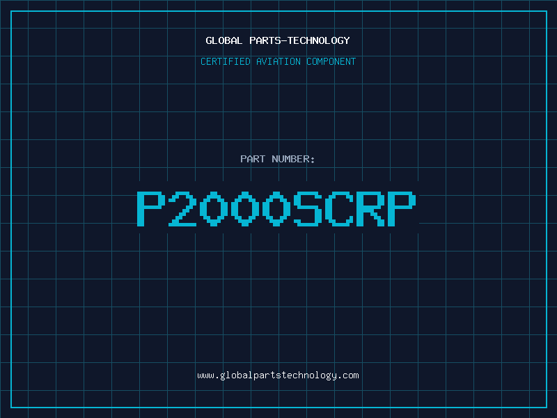 Aviation Part P2000SCRP