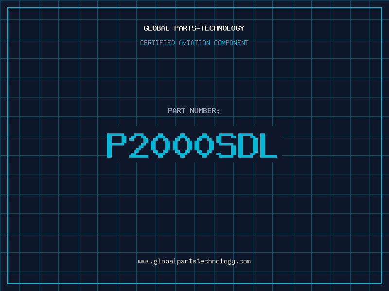 Aviation Part P2000SDL