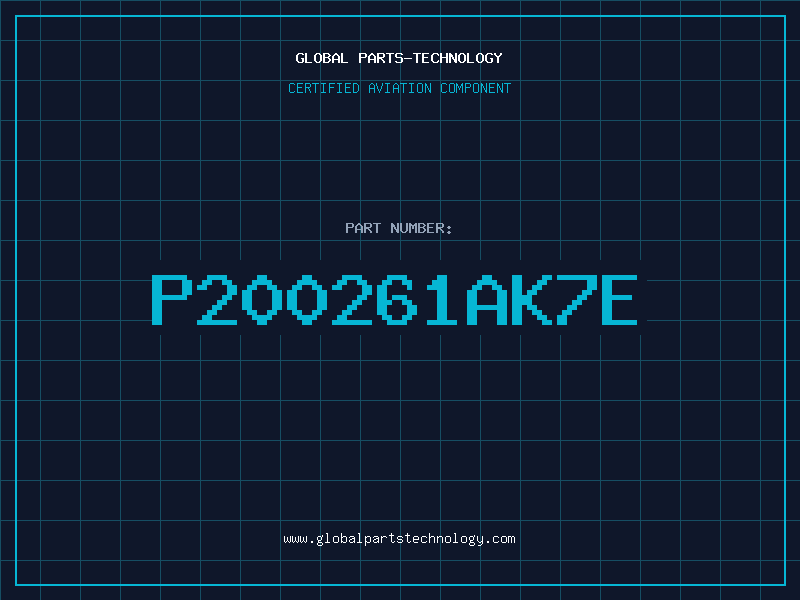 Aviation Part P200261AK7E