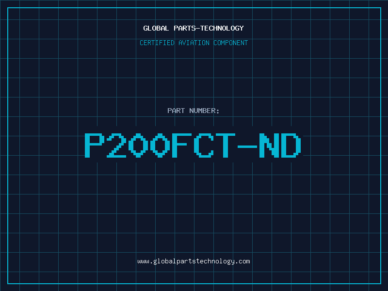 Aviation Part P200FCT-ND