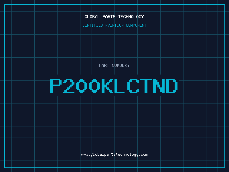 Aviation Part P200KLCTND