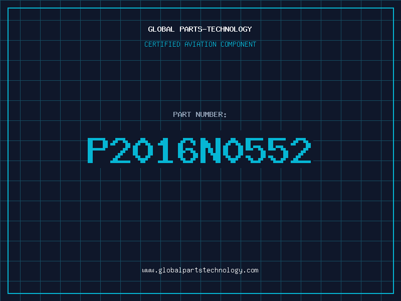 Aviation Part P2016N0552