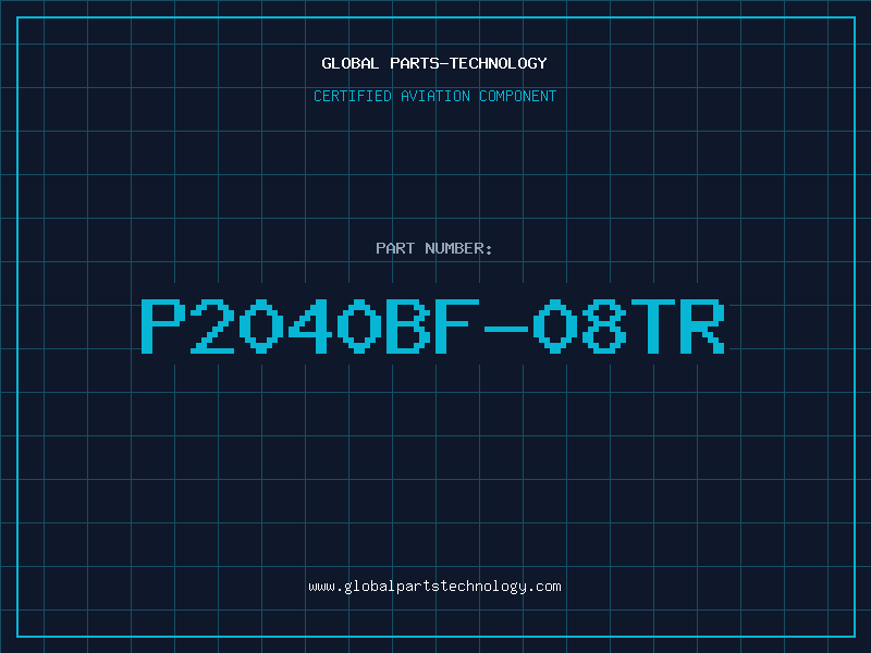 Aviation Part P2040BF-08TR