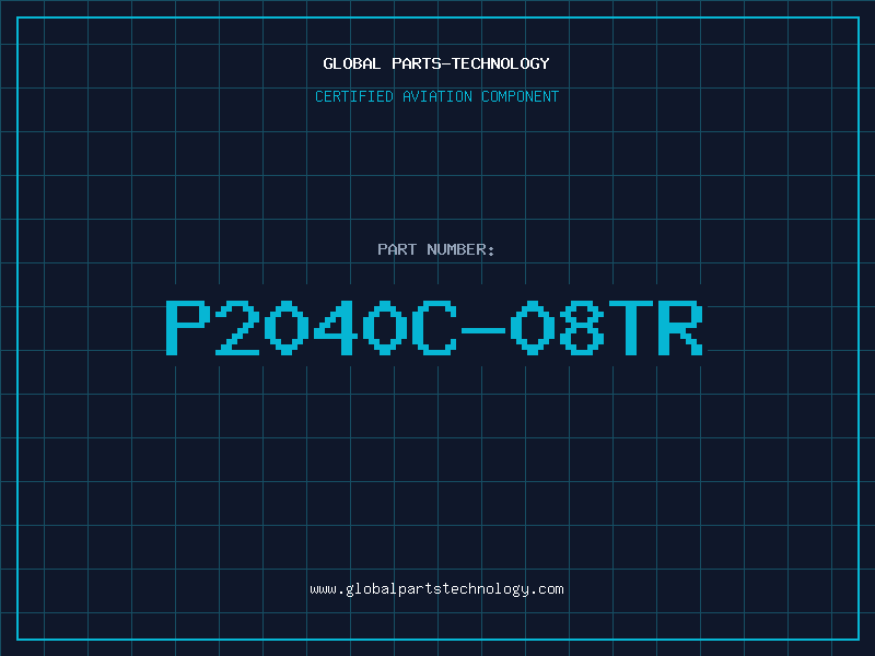 Aviation Part P2040C-08TR