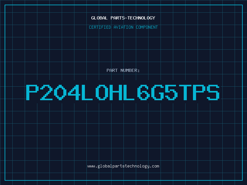 Aviation Part P204LOHL6G5TPS