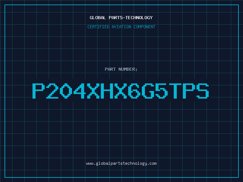 Aviation Part P204XHX6G5TPS