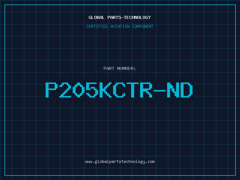 Aviation Part P205KCTR-ND