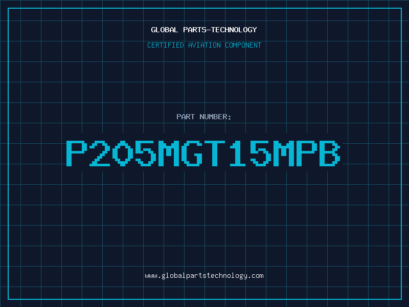 Aviation Part P205MGT15MPB