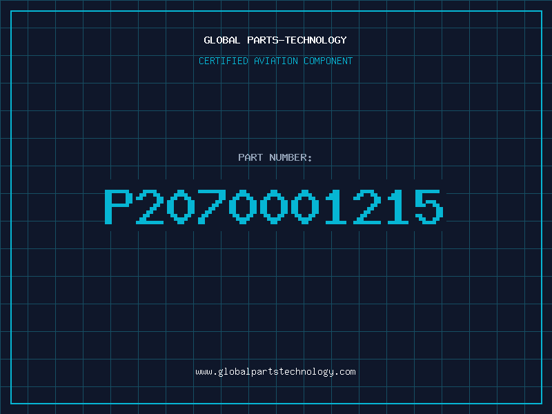 Aviation Part P2070001215