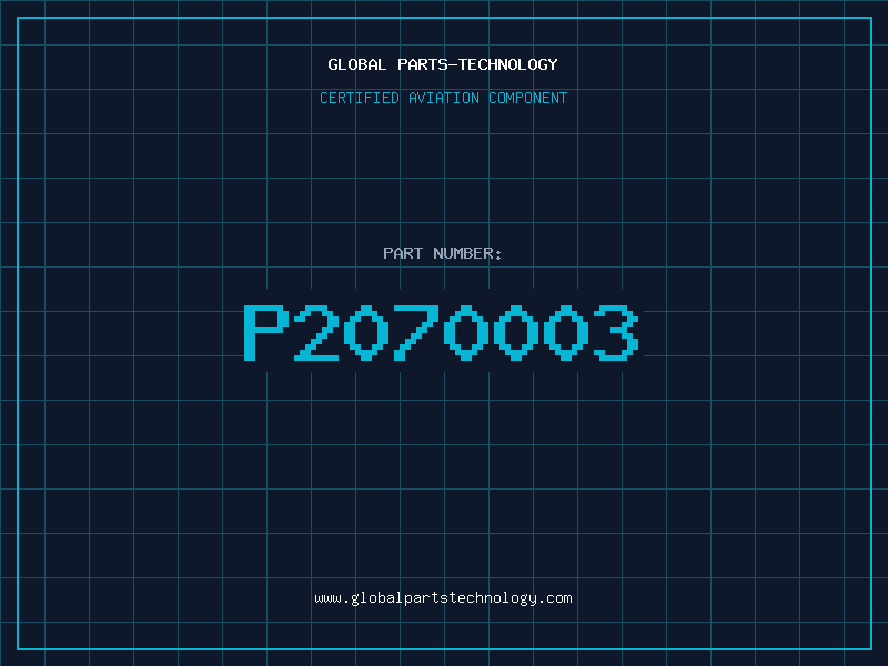 Aviation Part P2070003