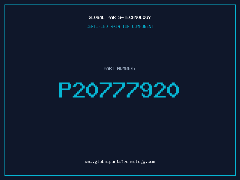 Aviation Part P20777920