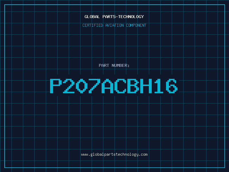 Aviation Part P207ACBH16