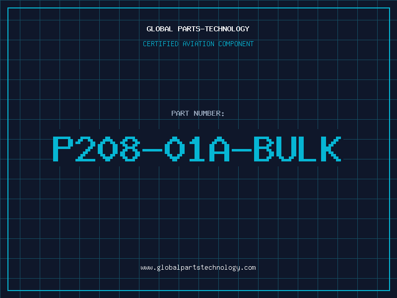 Aviation Part P208-01A-BULK