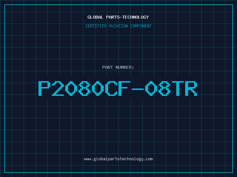 Aviation Part P2080CF-08TR