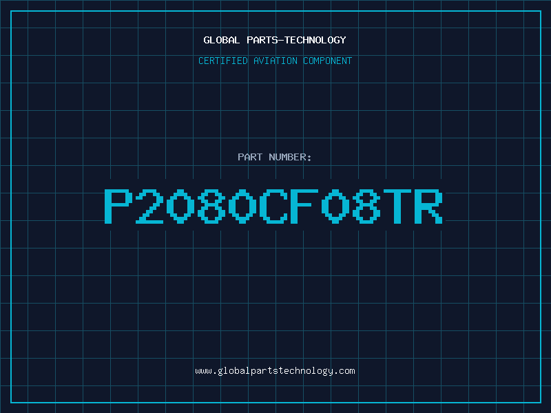 Aviation Part P2080CF08TR