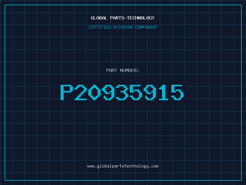 Aviation Part P20935915