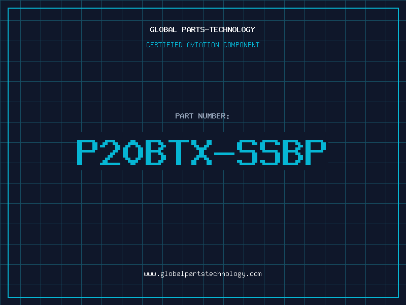 Aviation Part P20BTX-SSBP