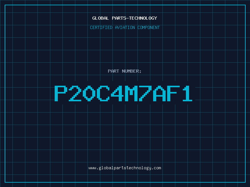 Aviation Part P20C4M7AF1