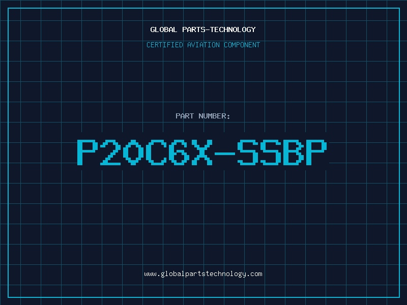 Aviation Part P20C6X-SSBP