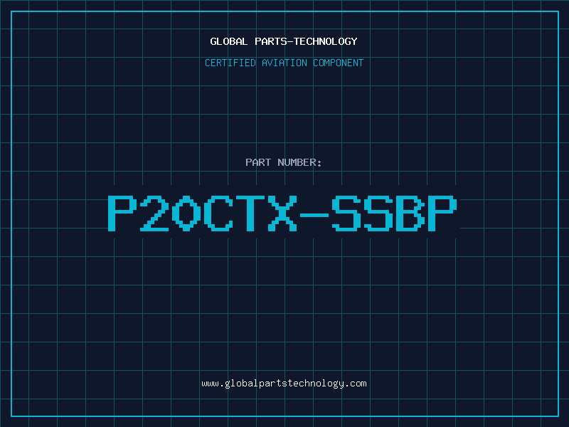 Aviation Part P20CTX-SSBP