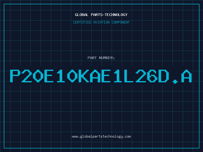Aviation Part P20E10KAE1L26D.A
