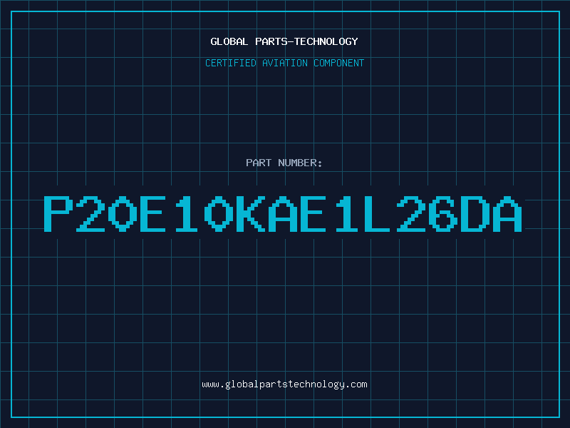 Aviation Part P20E10KAE1L26DA