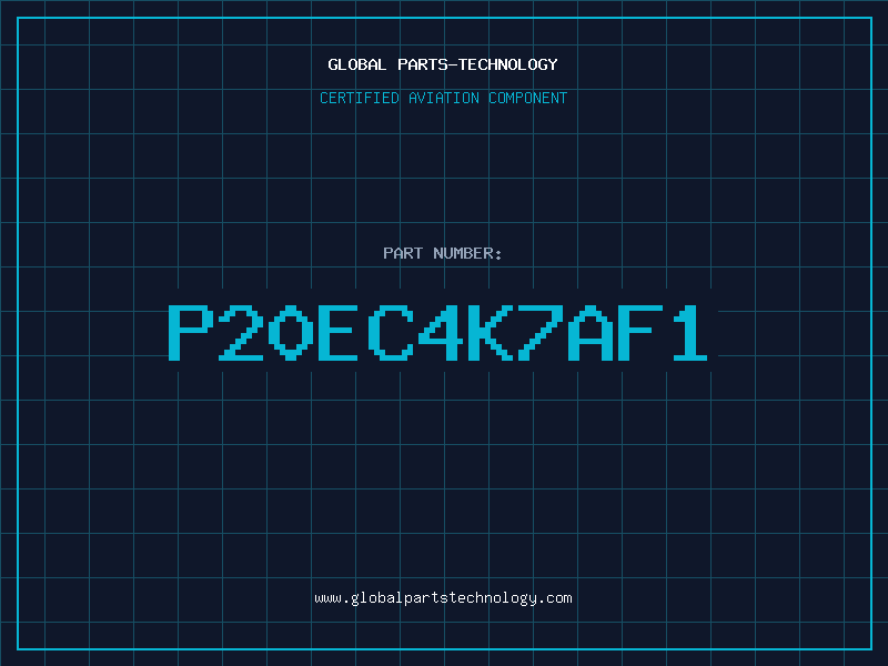 Aviation Part P20EC4K7AF1