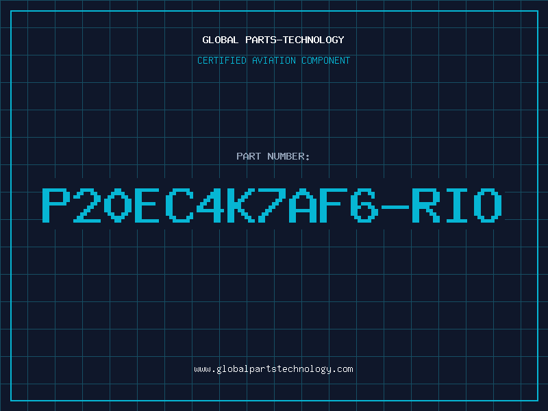 Aviation Part P20EC4K7AF6-RIO