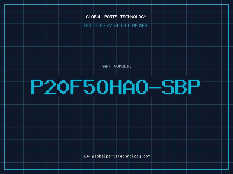 Aviation Part P20F5OHAO-SBP