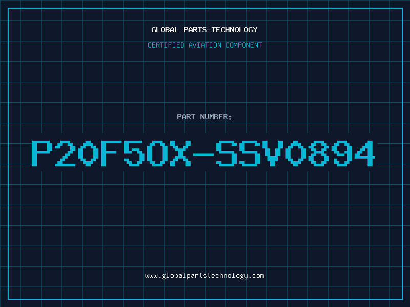 Aviation Part P20F5OX-SSV0894