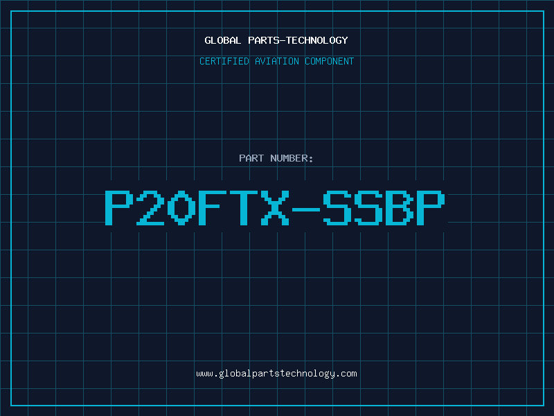 Aviation Part P20FTX-SSBP