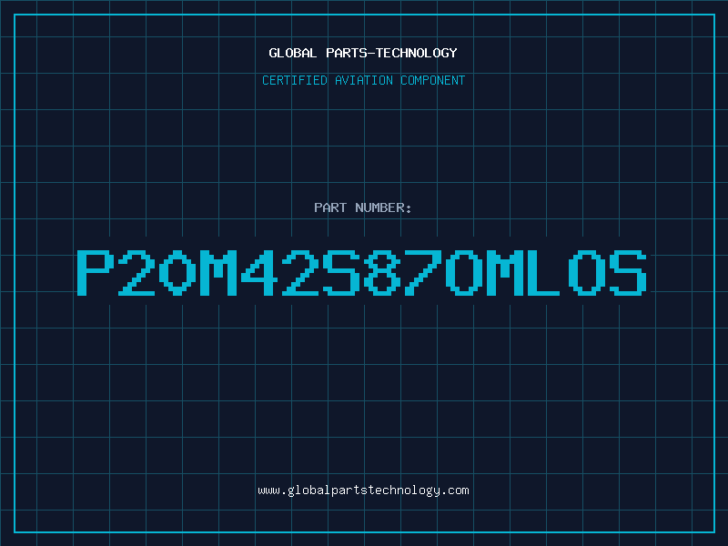 Aviation Part P20M42S87OMLOS