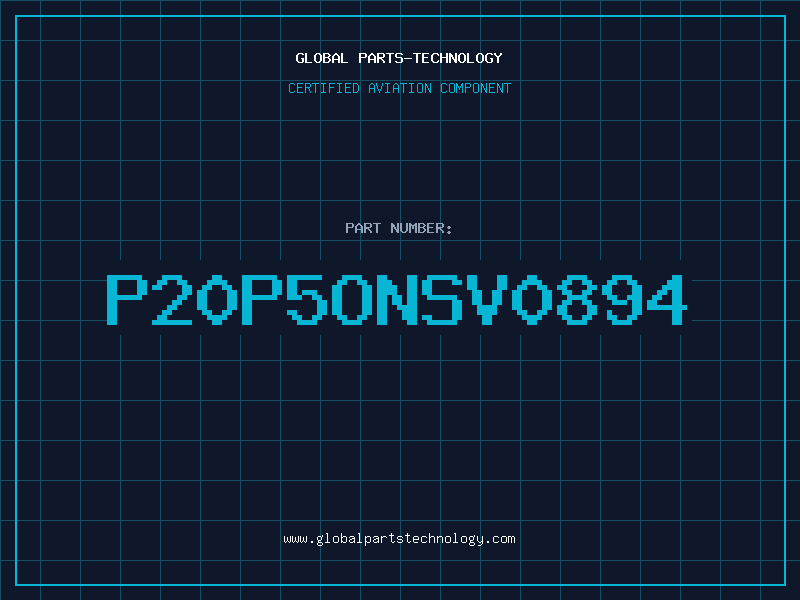 Aviation Part P20P5ONSV0894