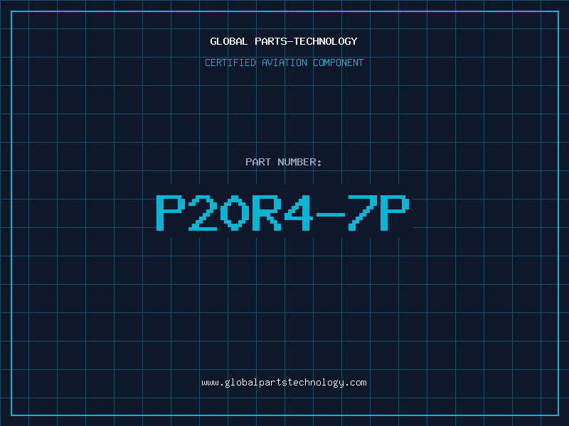 Aviation Part P20R4-7P