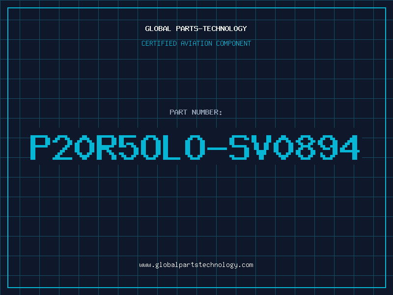 Aviation Part P20R5OLO-SV0894