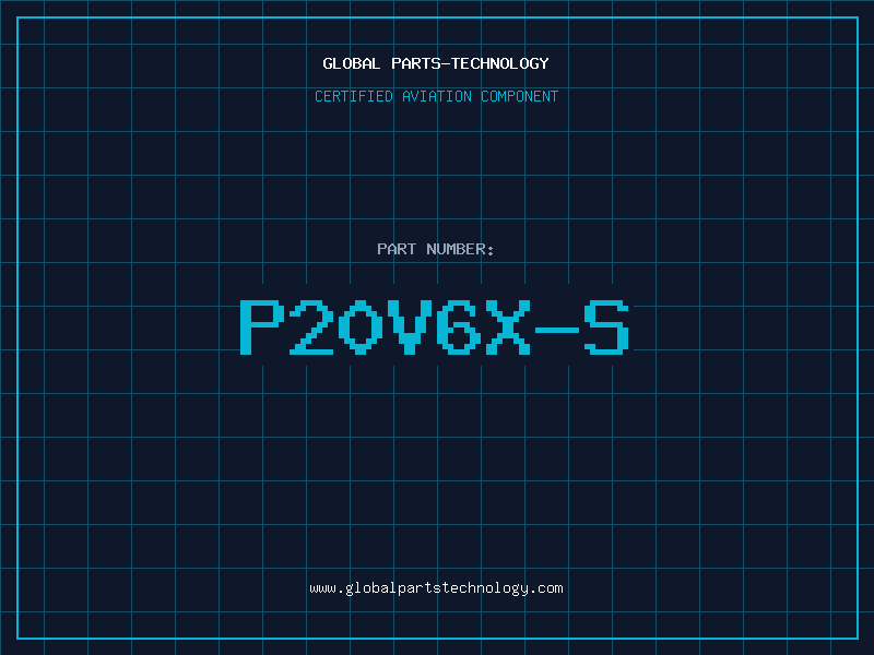 Aviation Part P20V6X-S