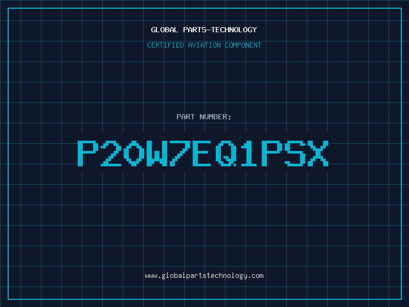 Aviation Part P20W7EQ1PSX
