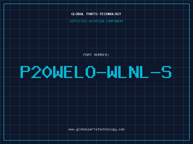 Aviation Part P20WELO-WLNL-S