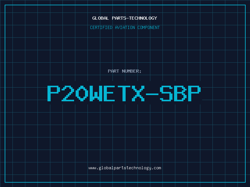 Aviation Part P20WETX-SBP