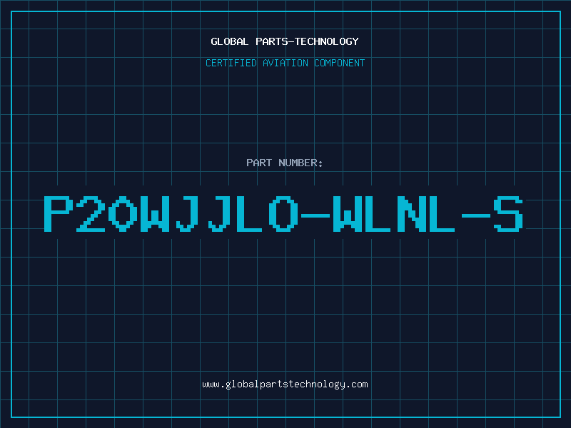 Aviation Part P20WJJLO-WLNL-S