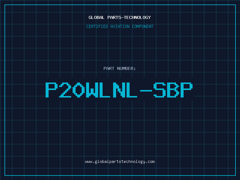 Aviation Part P20WLNL-SBP