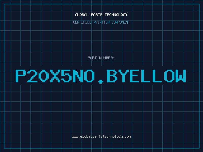 Aviation Part P20X5NO.BYELLOW