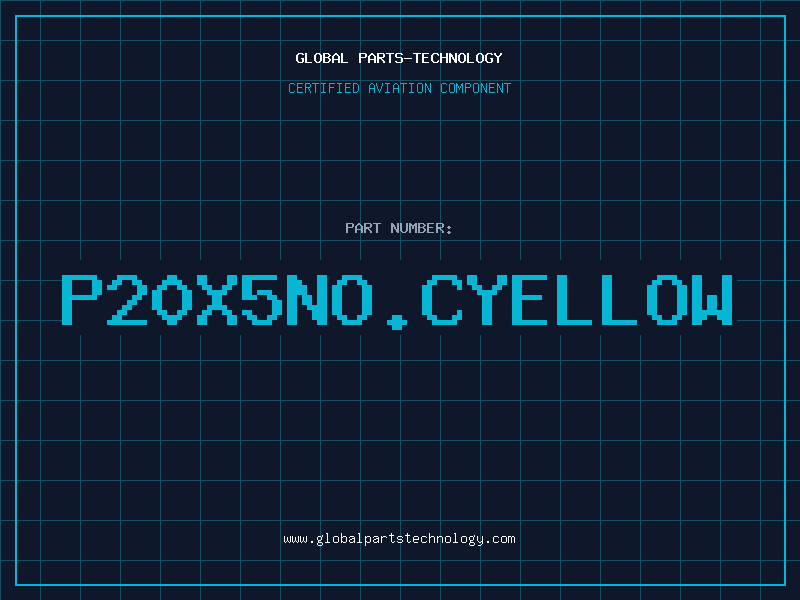 Aviation Part P20X5NO.CYELLOW