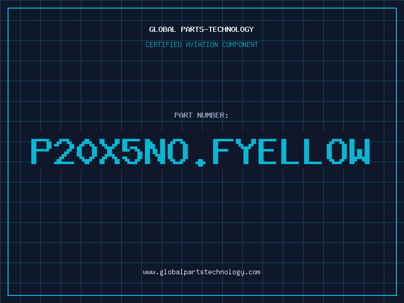 Aviation Part P20X5NO.FYELLOW