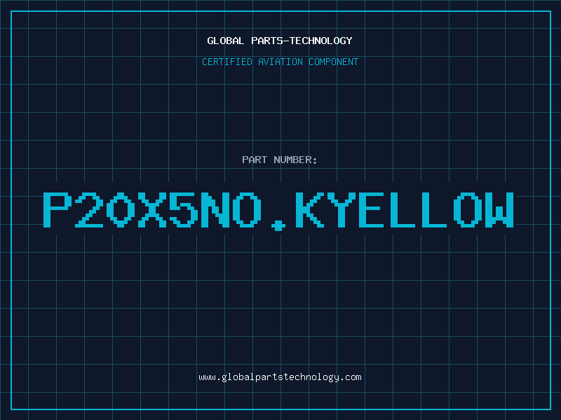 Aviation Part P20X5NO.KYELLOW