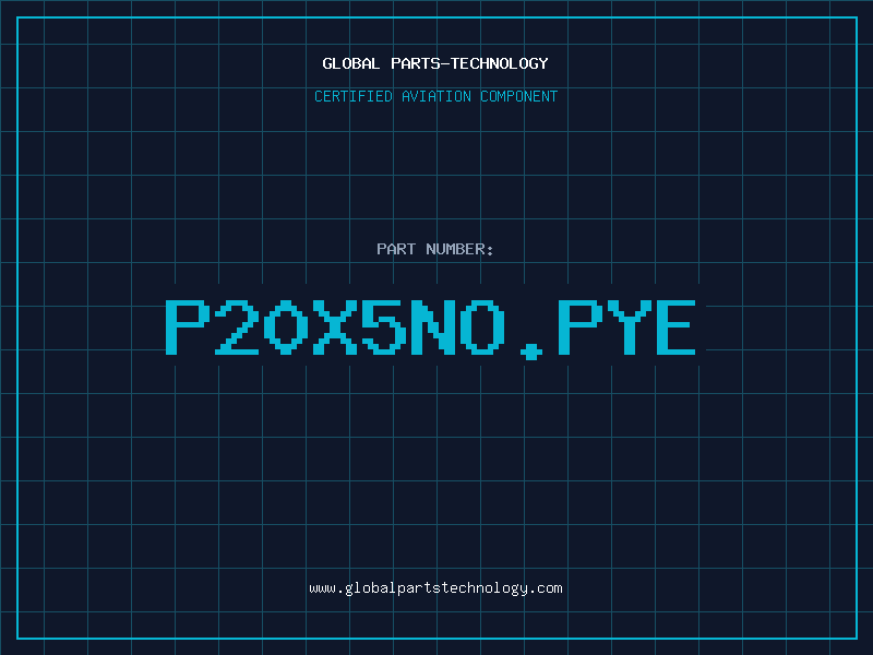 Aviation Part P20X5NO.PYE