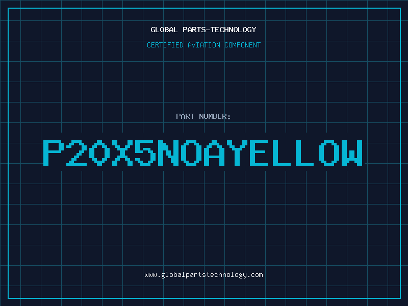 Aviation Part P20X5NOAYELLOW